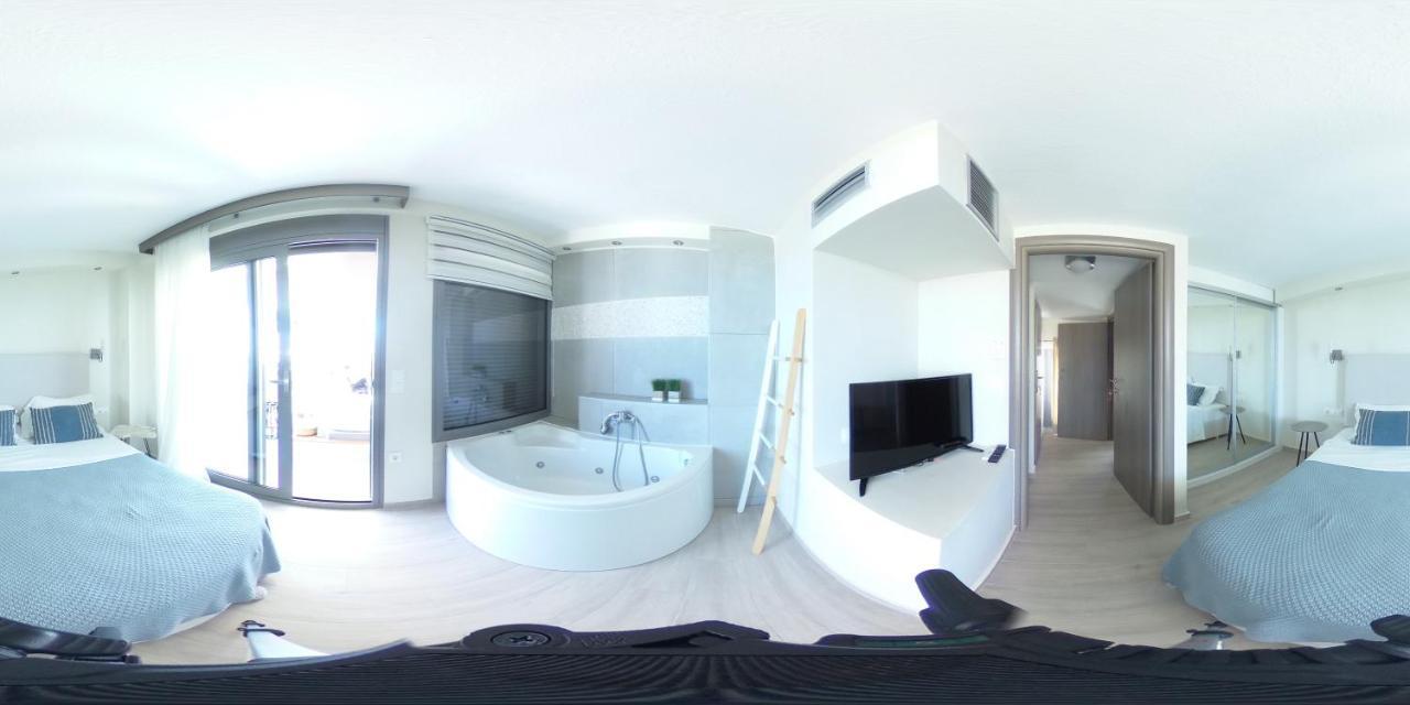 Hanioti Suite Maisonette In Front Of The Sea 외부 사진