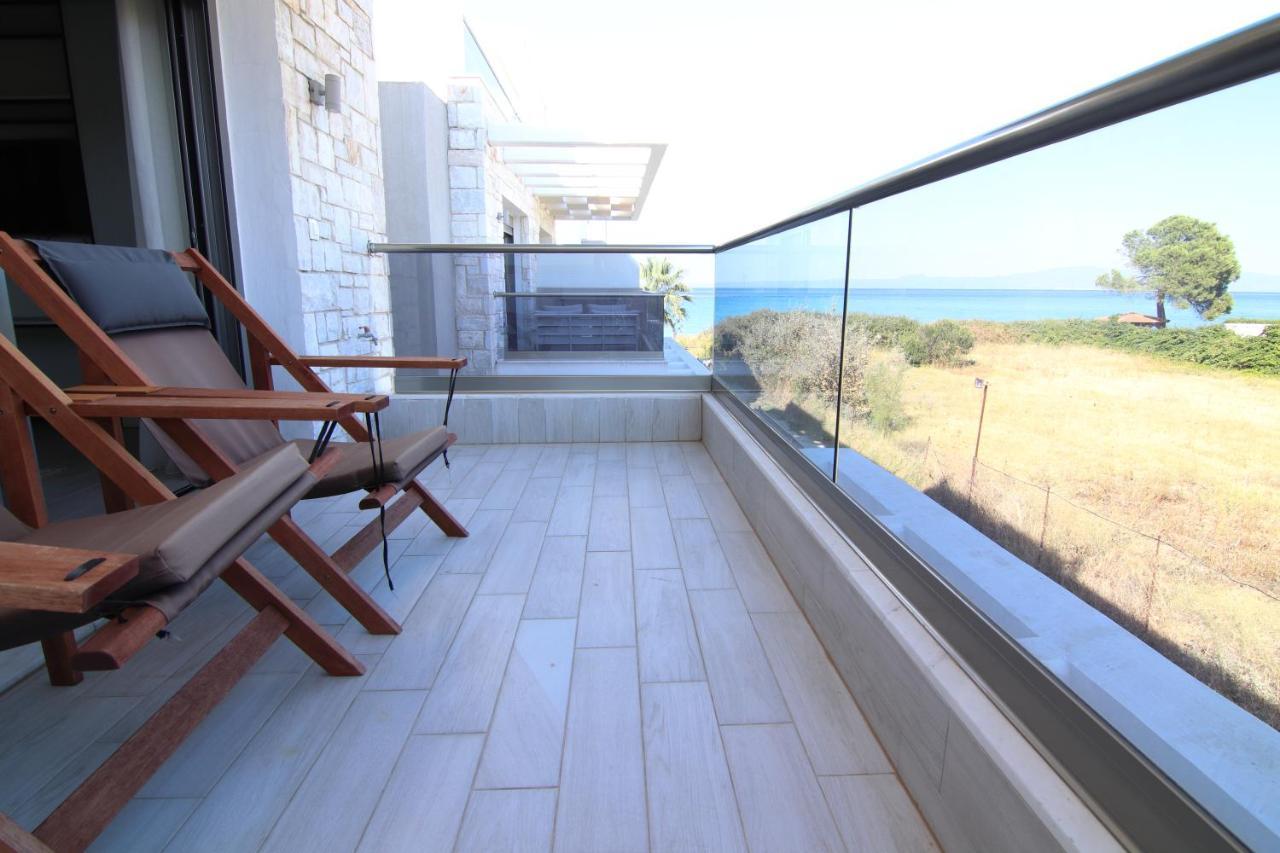 Hanioti Suite Maisonette In Front Of The Sea 외부 사진