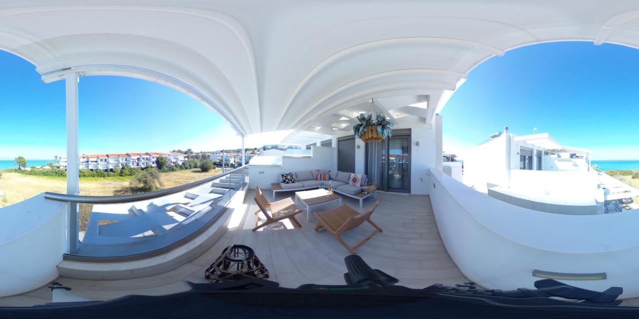 Hanioti Suite Maisonette In Front Of The Sea 외부 사진