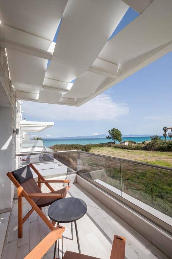 Hanioti Suite Maisonette In Front Of The Sea 외부 사진