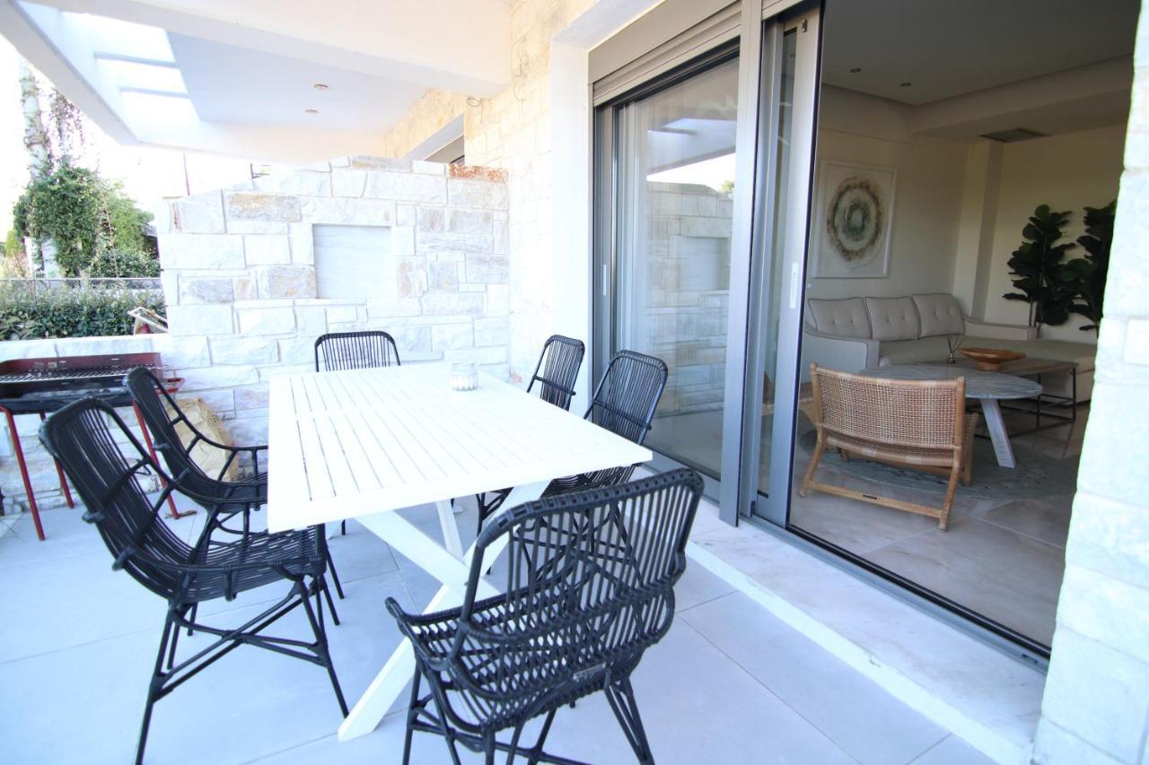 Hanioti Suite Maisonette In Front Of The Sea 외부 사진